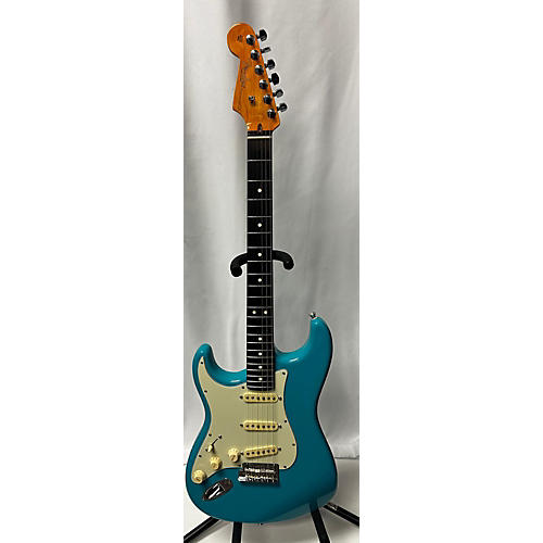 Fender Used Fender American Professional II Stratocaster Miami Blue Solid Body Electric Guitar Miami Blue