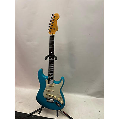 Fender Used Fender American Professional II Stratocaster Miami Blue Solid Body Electric Guitar