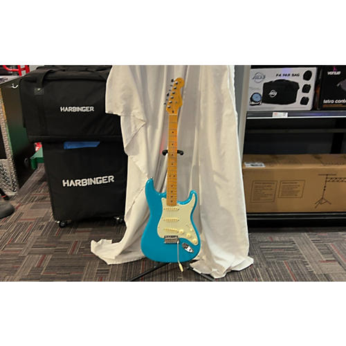 Fender Used Fender American Professional II Stratocaster Miami Blue Solid Body Electric Guitar miami blue