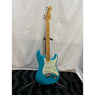 Fender Used Fender American Professional II Stratocaster Miami Blue Solid Body Electric Guitar