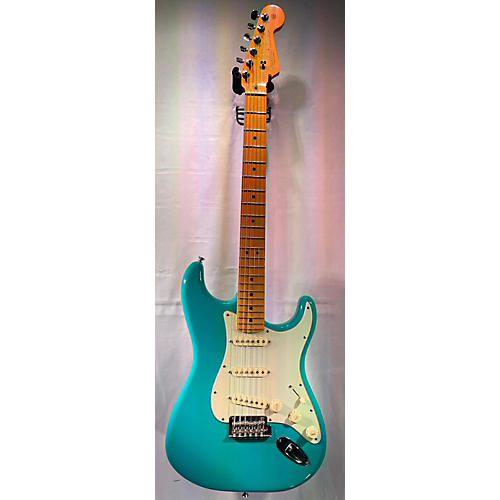 Fender Used Fender American Professional II Stratocaster Miami Blue Solid Body Electric Guitar Miami Blue