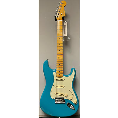 Fender Used Fender American Professional II Stratocaster Miami Blue Solid Body Electric Guitar