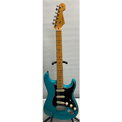 Fender Used Fender American Professional II Stratocaster Miami Blue Solid Body Electric Guitar