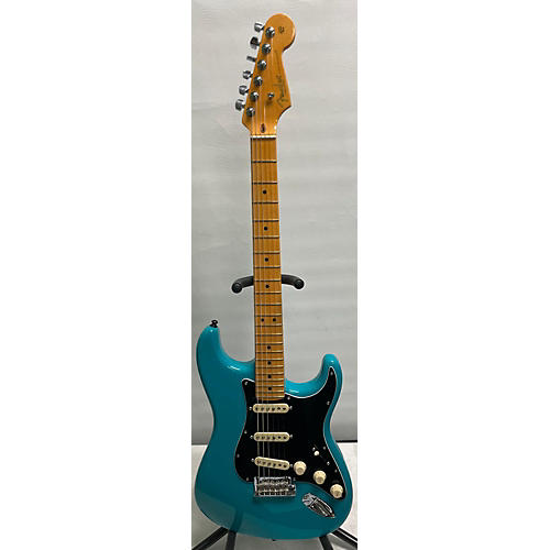 Fender Used Fender American Professional II Stratocaster Miami Blue Solid Body Electric Guitar Miami Blue