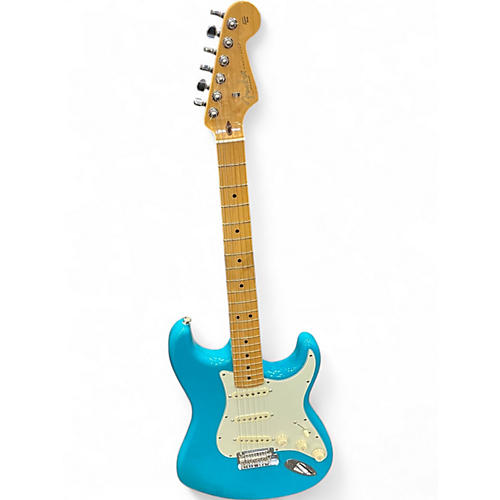 Used Fender American Professional II Stratocaster Miami Blue Solid Body Electric Guitar Miami Blue