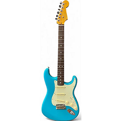 Used Fender American Professional II Stratocaster Miami Blue Solid Body Electric Guitar