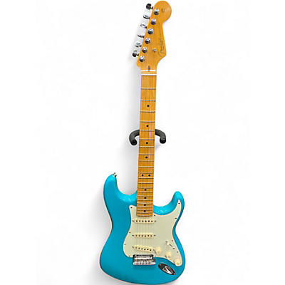 Used Fender American Professional II Stratocaster Miami Blue Solid Body Electric Guitar