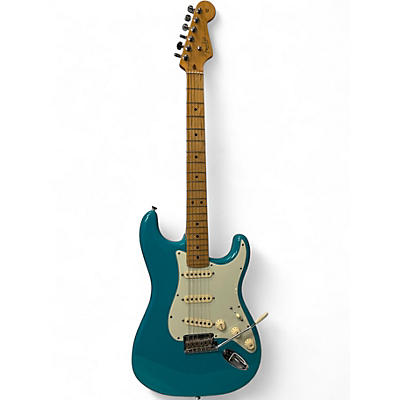 Used Fender American Professional II Stratocaster Miami Blue Solid Body Electric Guitar