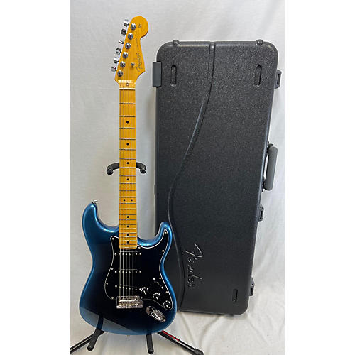 Fender Used Fender American Professional II Stratocaster Midnight Blue Solid Body Electric Guitar Midnight Blue