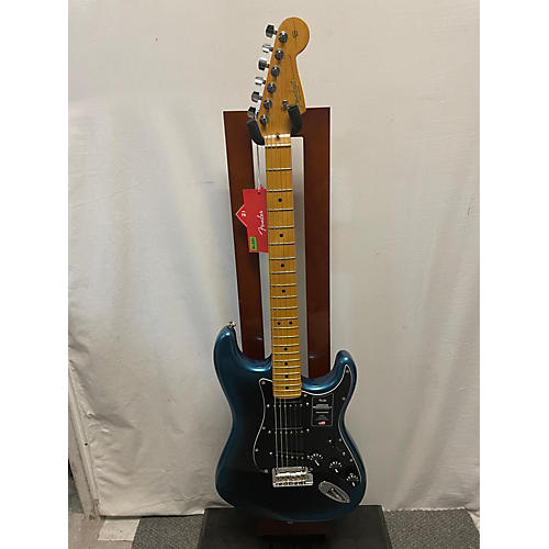 Fender Used Fender American Professional II Stratocaster Midnight Blue Solid Body Electric Guitar Midnight Blue