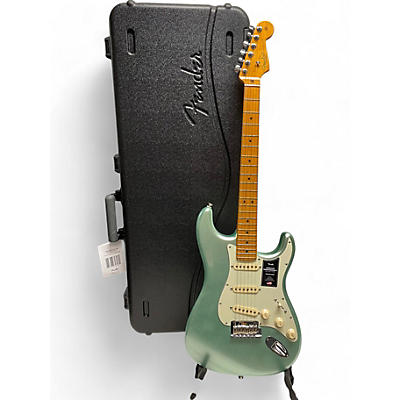 Fender Used Fender American Professional II Stratocaster Mystic Surf Green Solid Body Electric Guitar