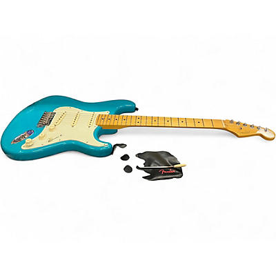 Used Fender American Professional II Stratocaster Ocean Blue Solid Body Electric Guitar
