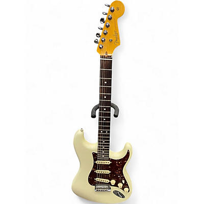 Used Fender American Professional II Stratocaster Olympic Pearl Solid Body Electric Guitar