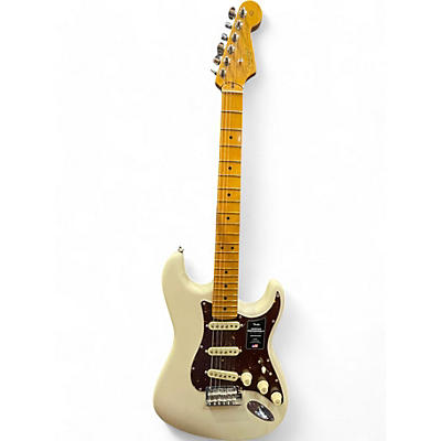 Fender Used Fender American Professional II Stratocaster Olympic White Solid Body Electric Guitar