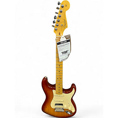Used Fender American Professional II Stratocaster Sienna Sunburst Solid Body Electric Guitar