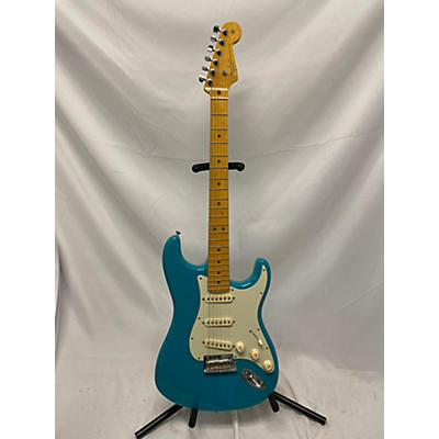 Fender Used Fender American Professional II Stratocaster Teal Solid Body Electric Guitar