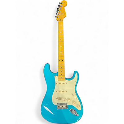 Used Fender American Professional II Stratocaster Turquoise Solid Body Electric Guitar