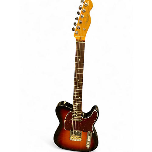 Used Fender American Professional II Telecaster 2 Tone Sunburst Solid Body Electric Guitar 2 Tone Sunburst