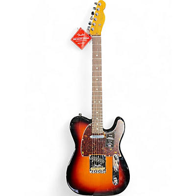 Fender Used Fender American Professional II Telecaster 3 Color Sunburst Solid Body Electric Guitar