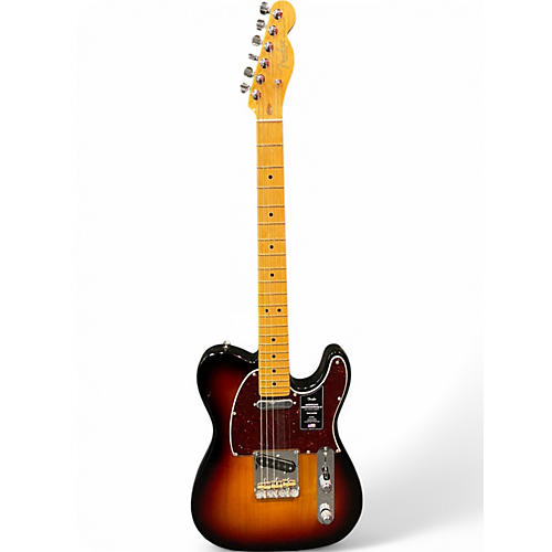 Used Fender American Professional II Telecaster 3 Color Sunburst Solid Body Electric Guitar 3 Color Sunburst