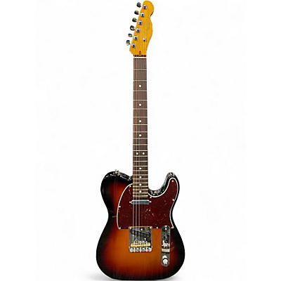 Used Fender American Professional II Telecaster 3 Color Sunburst Solid Body Electric Guitar