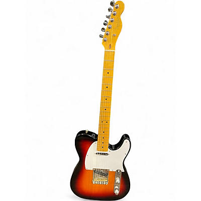 Used Fender American Professional II Telecaster 3 Color Sunburst Solid Body Electric Guitar
