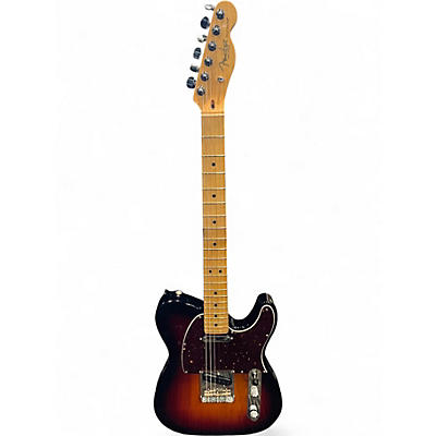 Used Fender American Professional II Telecaster 3 Color Sunburst Solid Body Electric Guitar