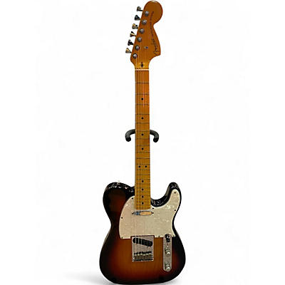 Used Fender American Professional II Telecaster 3 Color Sunburst Solid Body Electric Guitar
