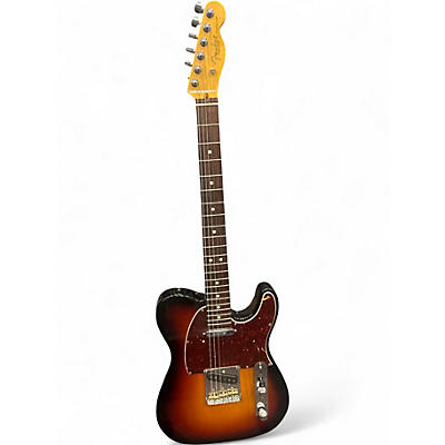 Used Fender American Professional II Telecaster 3 Color Sunburst Solid Body Electric Guitar