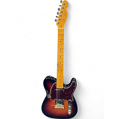 Used Fender American Professional II Telecaster 3 Color Sunburst Solid Body Electric Guitar