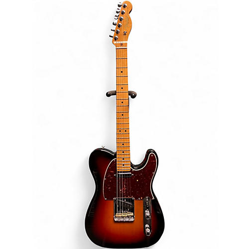 Used Fender American Professional II Telecaster 3 Tone Sunburst Solid Body Electric Guitar 3 Tone Sunburst