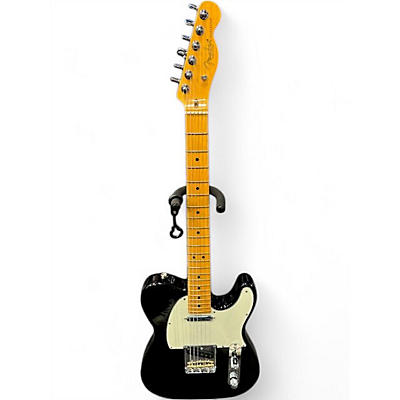 Used Fender American Professional II Telecaster Black Solid Body Electric Guitar