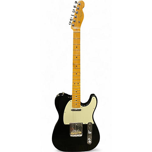 Used Fender American Professional II Telecaster Black Solid Body Electric Guitar Black
