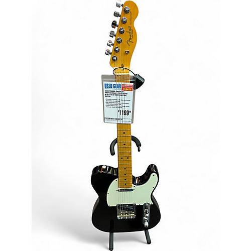 Used Fender American Professional II Telecaster Black Solid Body Electric Guitar Black