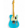 Used Fender American Professional II Telecaster Blue Solid Body Electric Guitar Blue