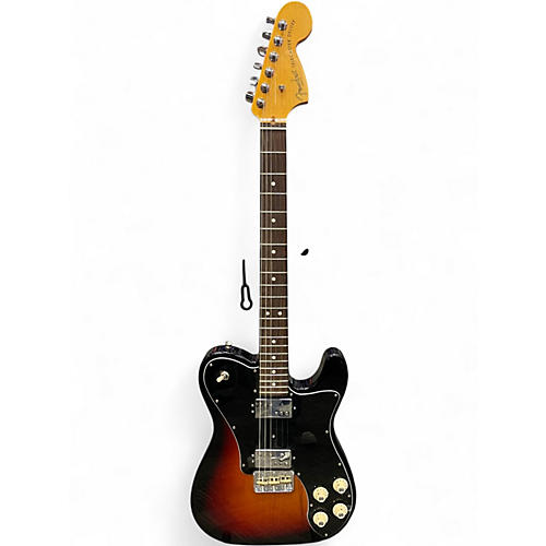 Used Fender American Professional II Telecaster Deluxe 3-Color Sunburst Solid Body Electric Guitar 3-Color Sunburst