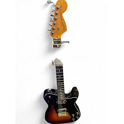 Used Fender American Professional II Telecaster Deluxe 3 Tone Sunburst Solid Body Electric Guitar