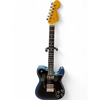 Used Fender American Professional II Telecaster Deluxe Dark Night Solid Body Electric Guitar