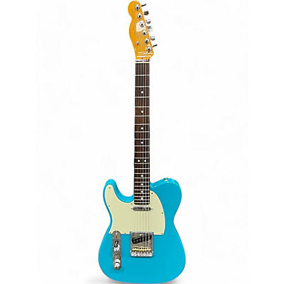 Fender Used Fender American Professional II Telecaster Left Handed Miami Blue Electric Guitar