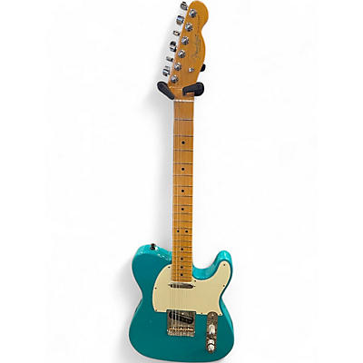 Used Fender American Professional II Telecaster MIAMI BLUE Solid Body Electric Guitar