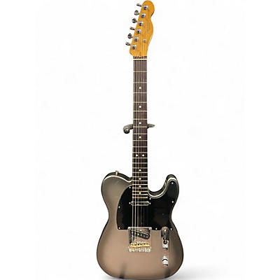 Used Fender American Professional II Telecaster Metallic Silver Solid Body Electric Guitar