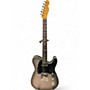 Used Fender American Professional II Telecaster Metallic Silver Solid Body Electric Guitar Metallic Silver
