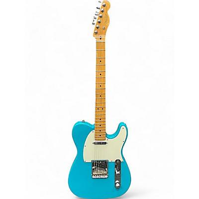 Fender Used Fender American Professional II Telecaster Miami Blue Solid Body Electric Guitar