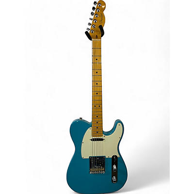 Used Fender American Professional II Telecaster Miami Blue Solid Body Electric Guitar