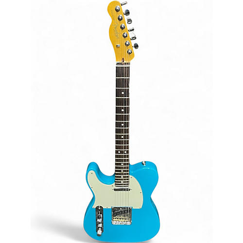 Used Fender American Professional II Telecaster Miami Blue Solid Body Electric Guitar Miami Blue
