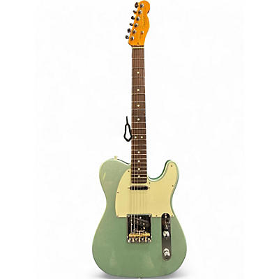 Used Fender American Professional II Telecaster Mystic Surf Green Solid Body Electric Guitar