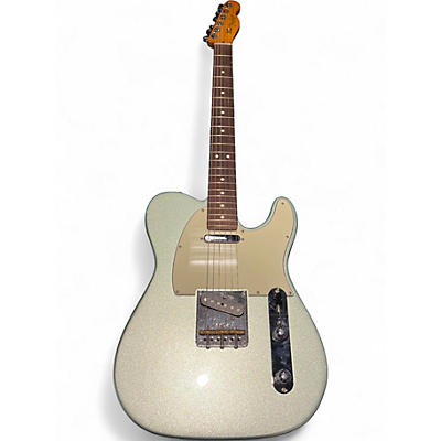 Used Fender American Professional II Telecaster Mystic Surf Green Solid Body Electric Guitar