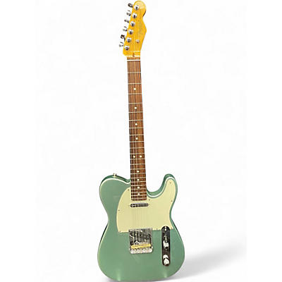 Used Fender American Professional II Telecaster Mystic Surf Green Solid Body Electric Guitar
