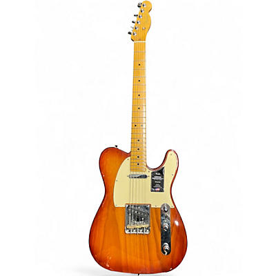 Used Fender American Professional II Telecaster Sienna Sunburst Solid Body Electric Guitar