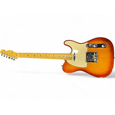 Used Fender American Professional II Telecaster Sienna Sunburst Solid Body Electric Guitar
